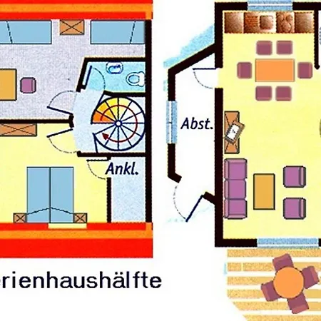 Feriehus Am Deich 19 *